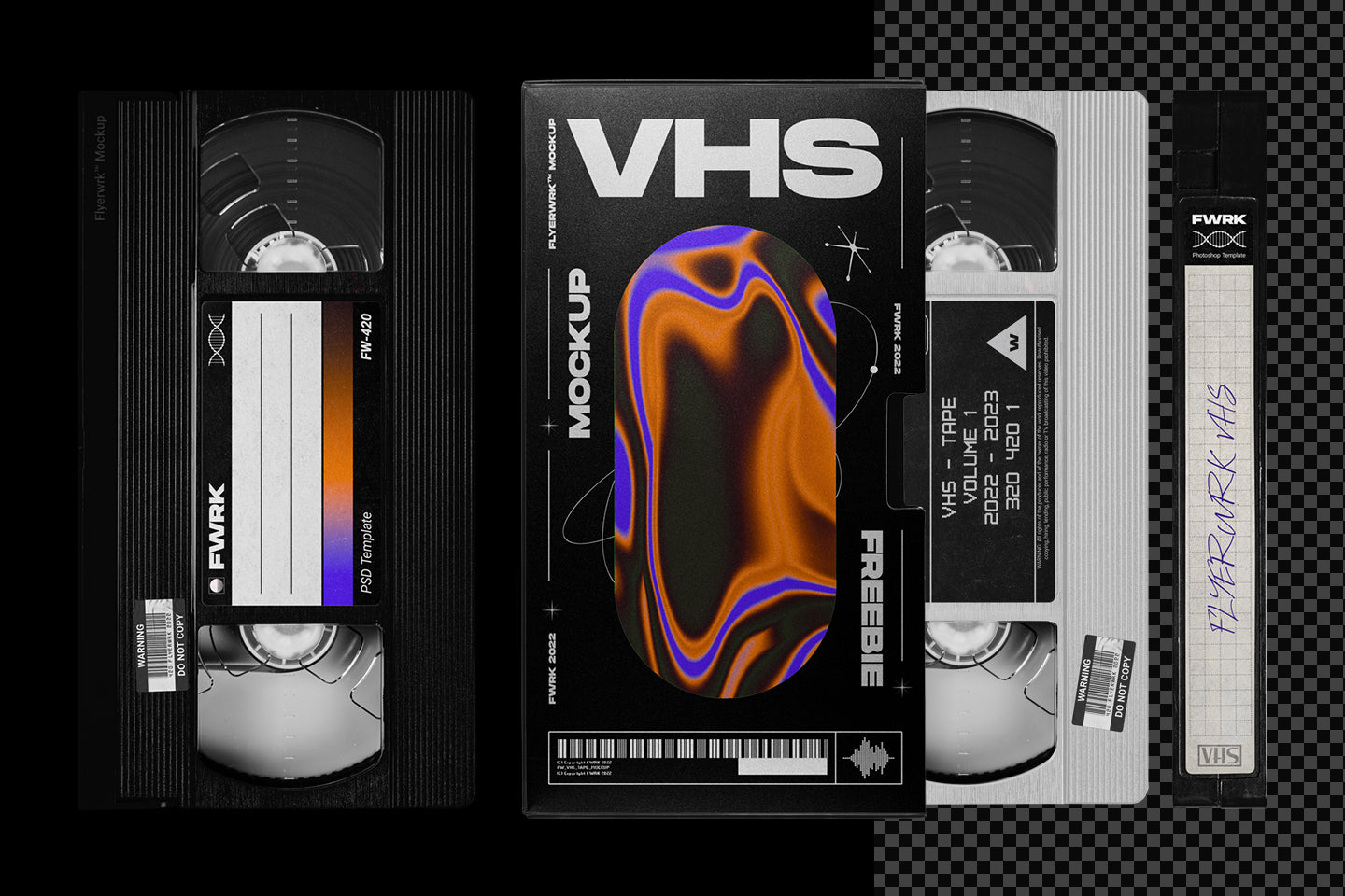 VHS Tape Mockup
