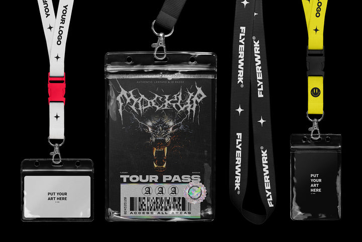 Authentic Lanyard & ID Badge Mockup
