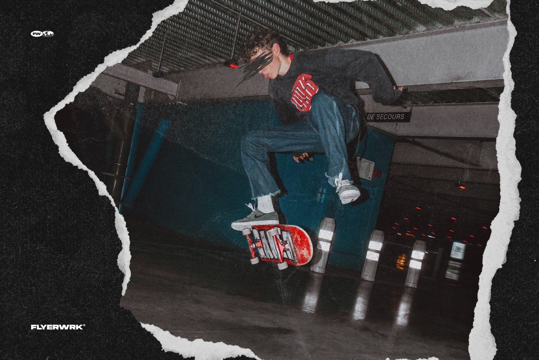 Ripped Paper Scrap Mockup