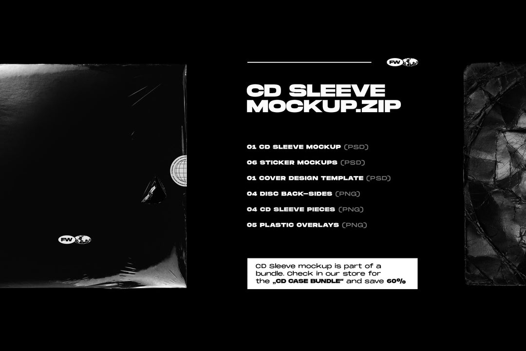 CD Sleeve Mockup